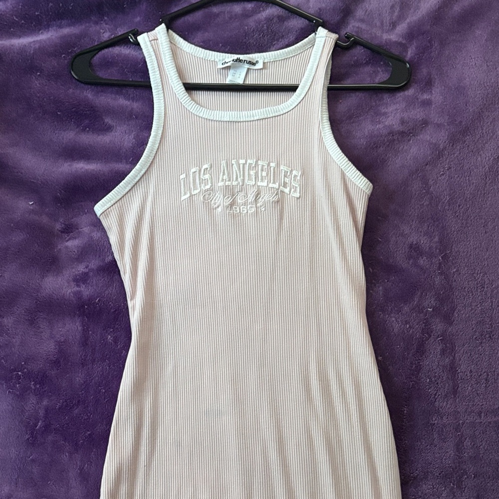 Cotton On Tan Cream Fitted Tank Top
